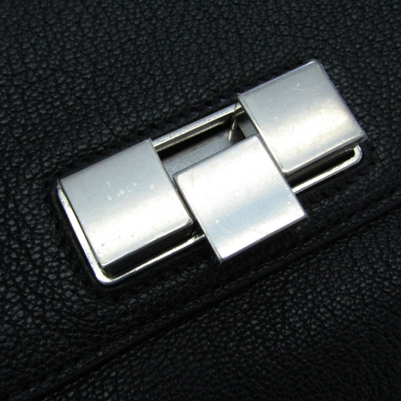 Bottega Veneta Belt Bag 631117 Women's Leather Fanny Pack Black - Picture 7 of 9